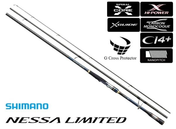 Спиннинг Shimano NESSA LTD S108M тест 10 - 40 г — изображение 3