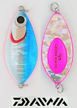 Блесна Daiwa Akiaji Salmon Rocket / Blue Glow — изображение 2